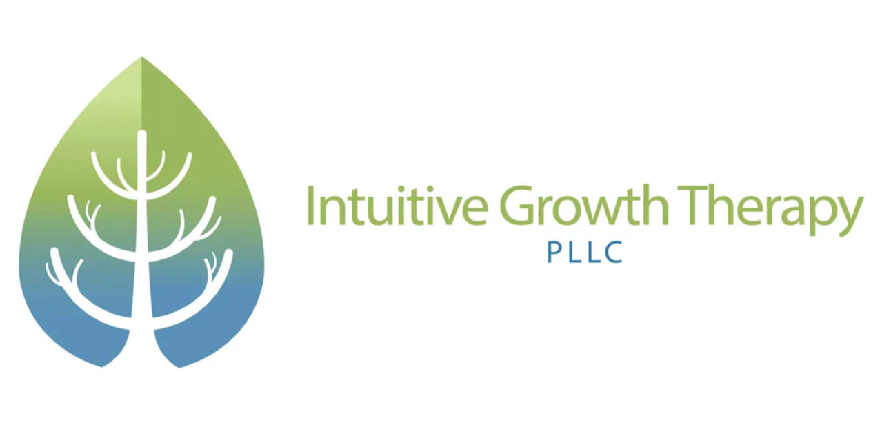 Intuitive Growth. Brand Identity Logo. 2021. A logo that captures how transformation comes from within and how healing can be a fluctuating process.